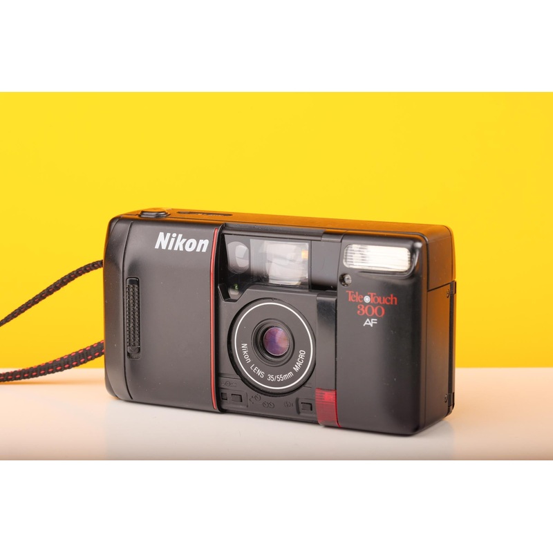 Nikon Tele Touch 300 35mm Point and Shoot Film Camera