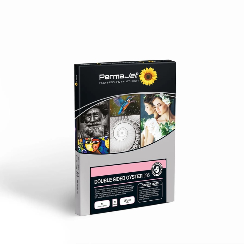 PermaJet Double-Sided Oyster 285 Photo Paper – A4 (25 Sheets)