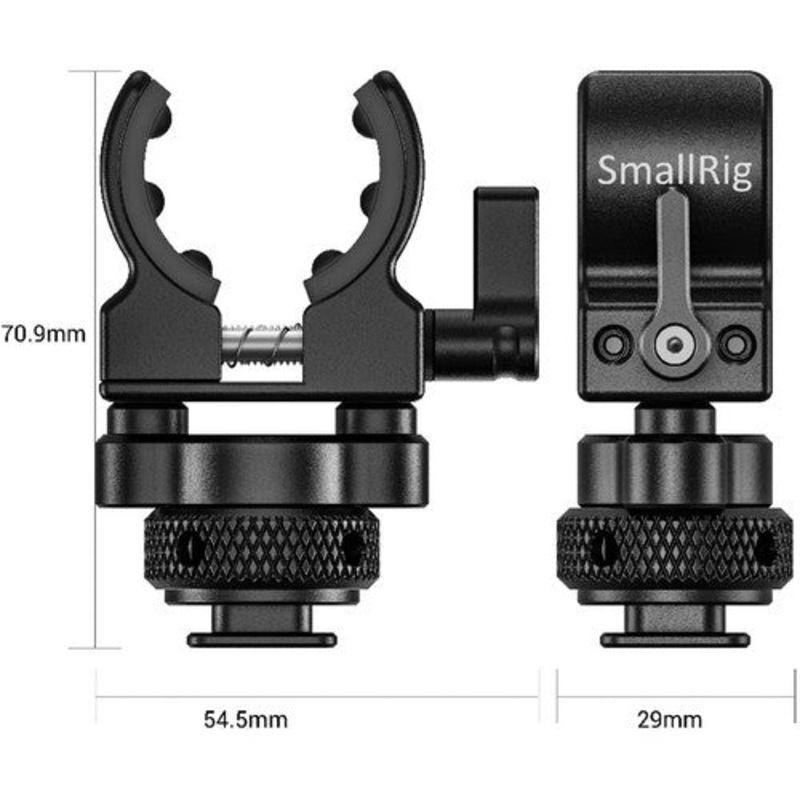 SMALLRIG 2352 SHOTGUN MIC HOLDER (COLD SHOE)