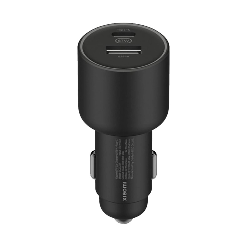 Xiaomi 67W Car Charger USB-A and Type-C