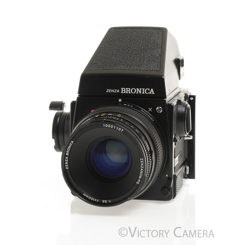 Zenza Bronica GS-1 6×7 Medium Format Camera w/ 100mm f3.5 Lens [EXC]