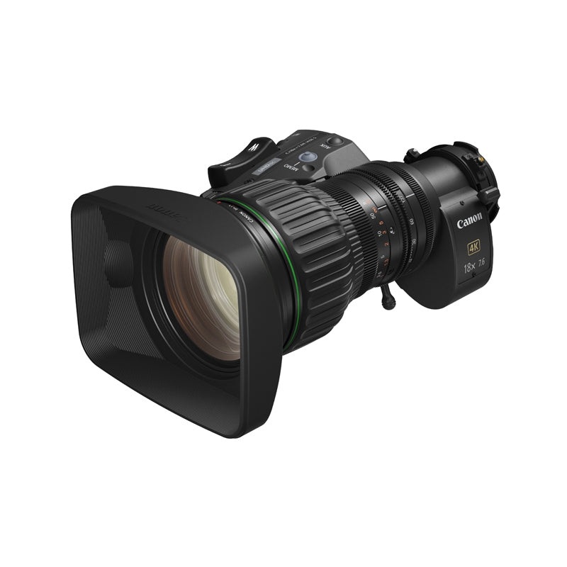 Canon CJ18ex7.6B IASE-S 2/3″ 18x UHDgc 4K Digital ENG/EFP Standard Lens