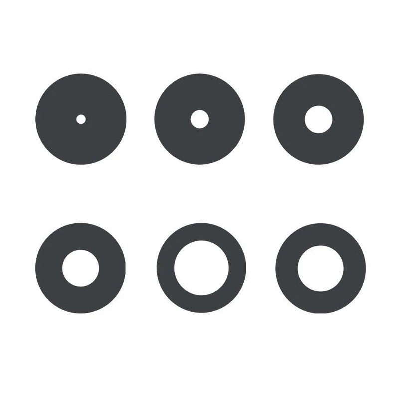 Godox Knowled GP-GS5 GOBO Set for GP Projection Attahment