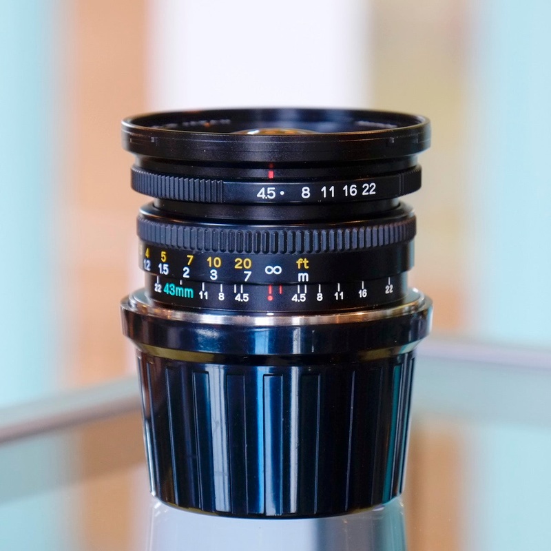 Mamiya N 43mm f4.5 L for Mamiya 7