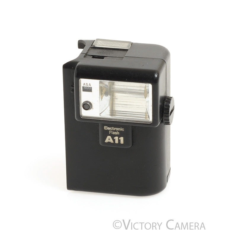 Olympus A11 Flash Unit for XA Rangefinder Camera -Works, No Ready Light- [Good]