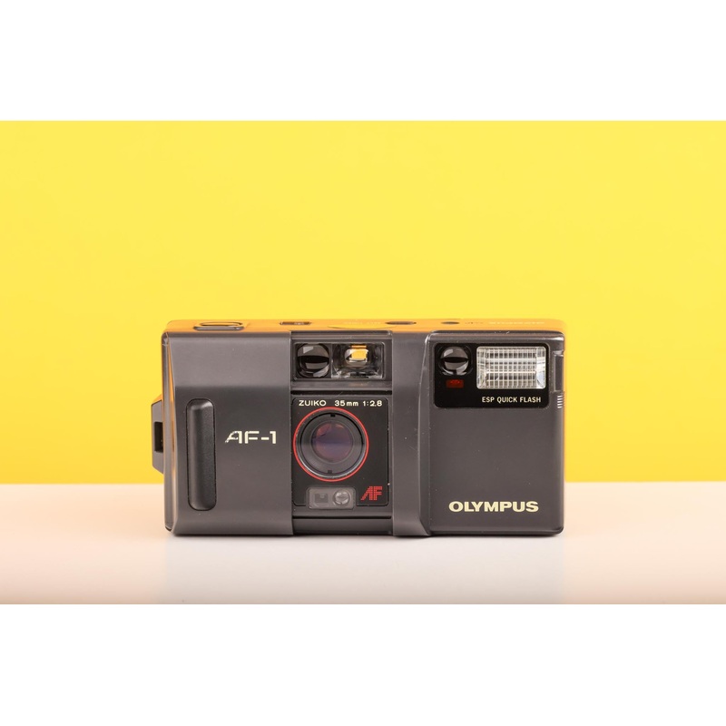 Olympus AF-1 35mm Film Camera with Case Point and Shoot