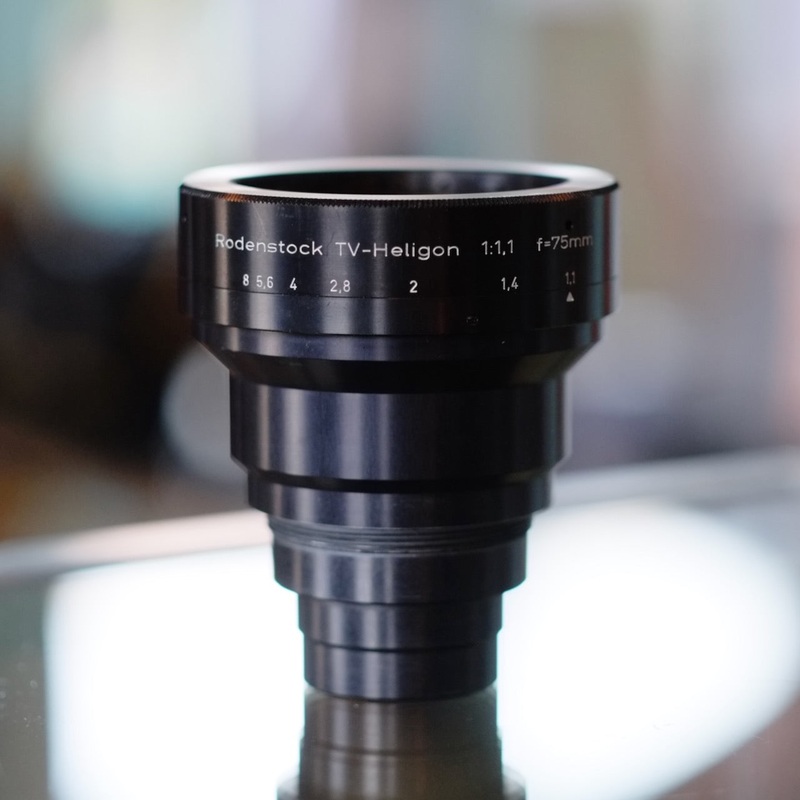Rodenstock TV-Heligon 75mm f1.1