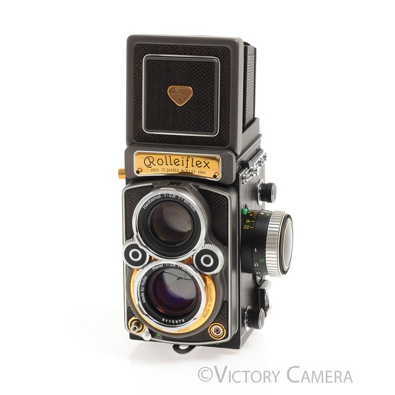 Rollei Rolleiflex 2.8GX 75 Jahre / Year Gold TLR Camera #2 [MINT]