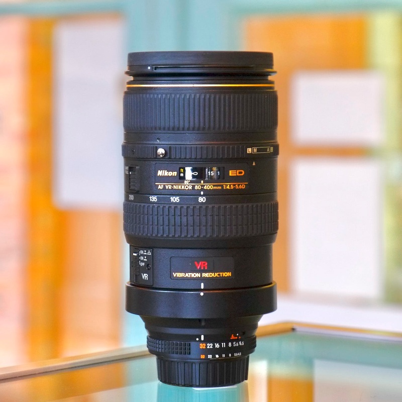 Nikon 80-400mm f4.5-5.6D ED VR AF Nikkor