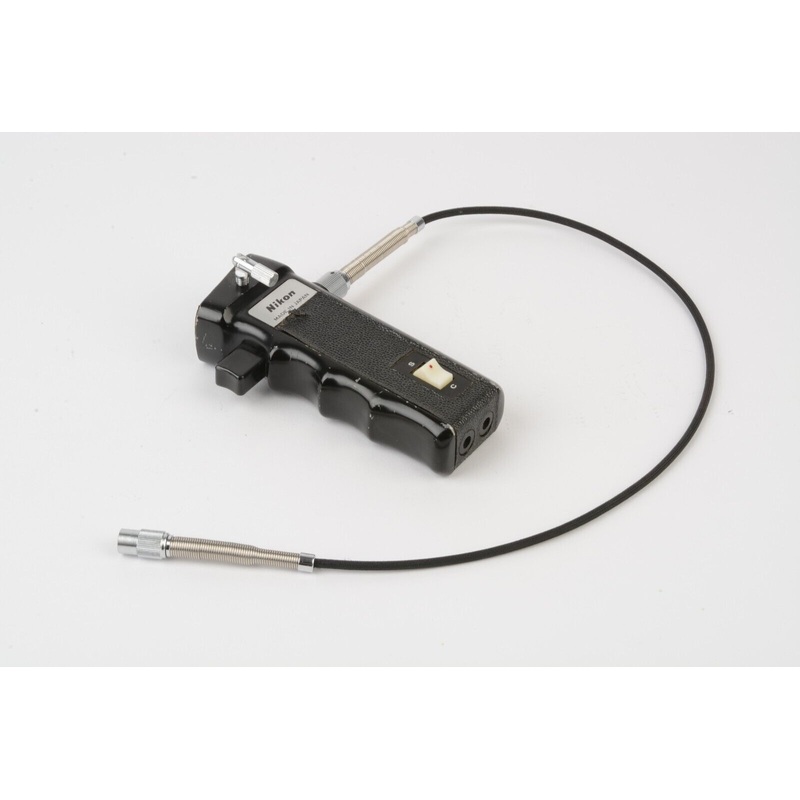 Nikon F Pistol Grip with Connecting Cable, Tested, Great