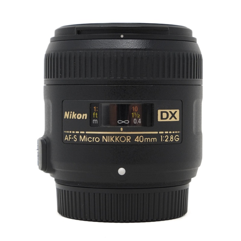 Used Nikon Micro 40mm f/2.8 G Lens (Case SH43158)