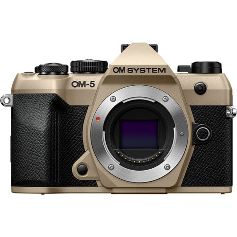 OM SYSTEM OM-5 Mark ii Mirrorless Camera Body Only (Sand Beige)