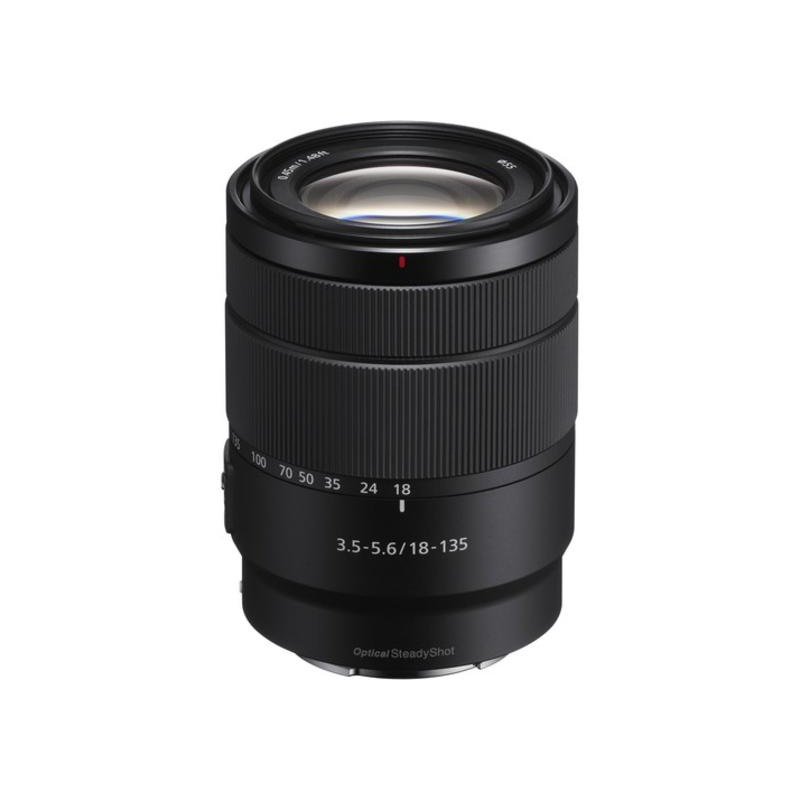 Sony E 18-135mm f/3.5-5.6 OSS Lens (White Box) Black