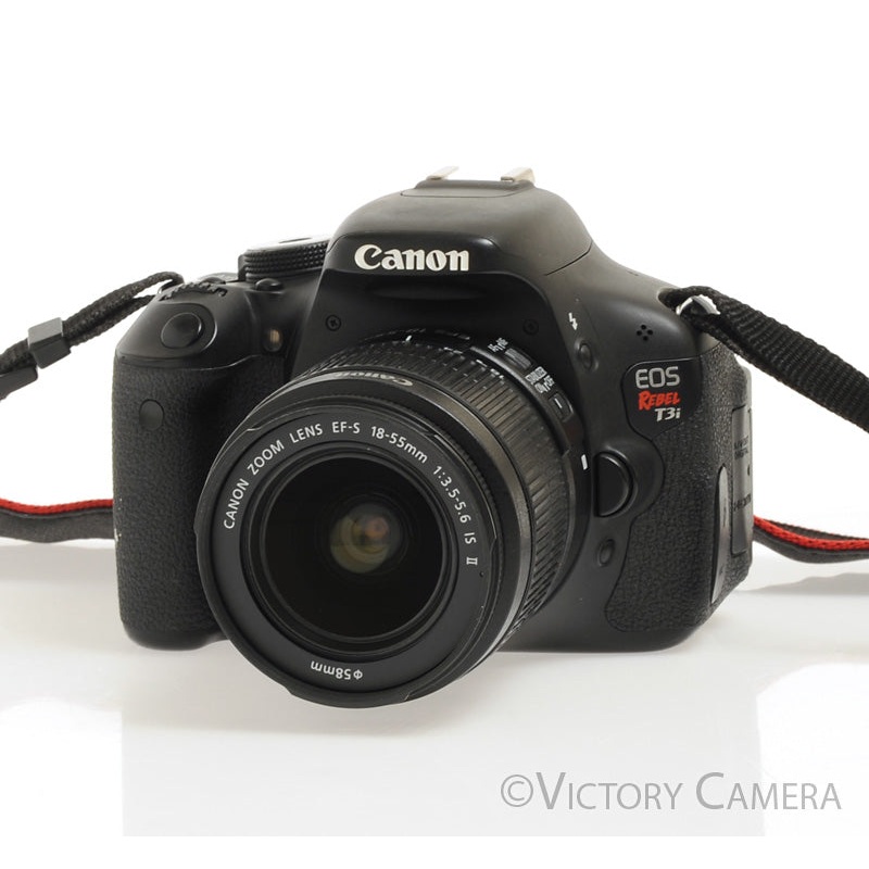 Canon EOS Rebel T3i 18.7mp Digital Camera with EF-S 18-55mm II Lens [EXC]