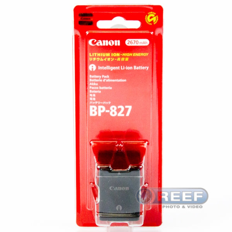 Discontinued Canon BP-827 Battery Pack 2670 mAh