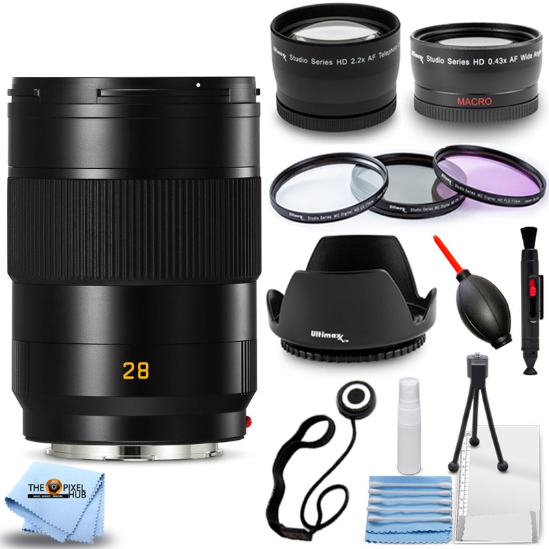 Leica APO-Summicron-SL 28mm f/2 ASPH Lens 11183 – 12PC Accessory Bundle
