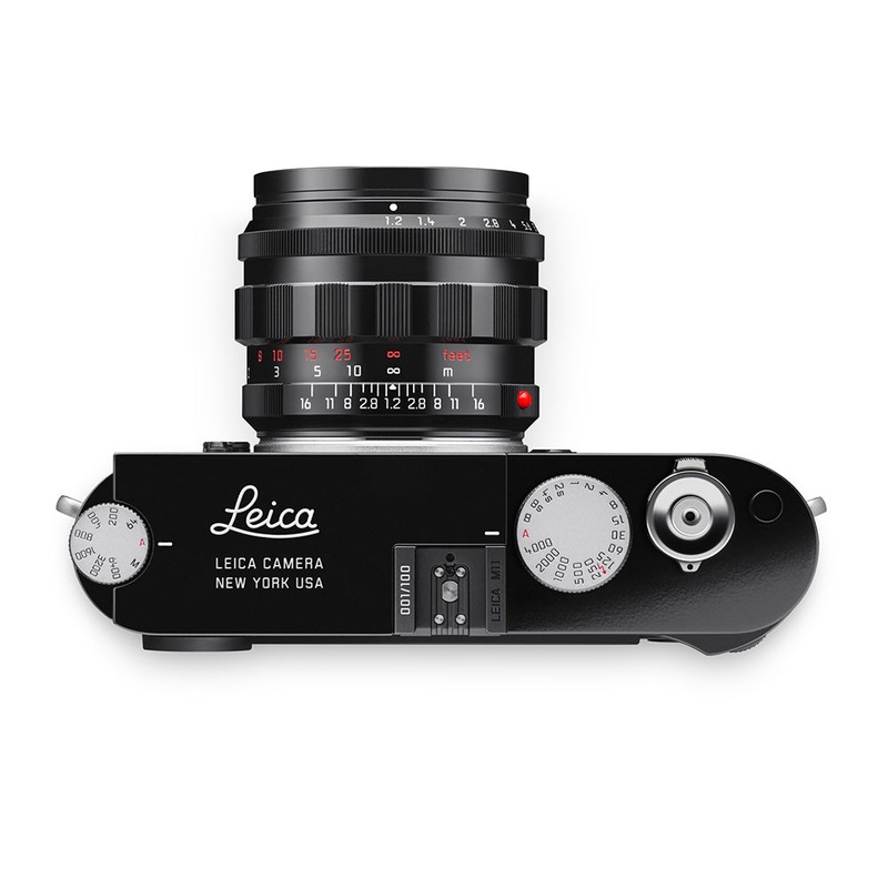 Leica M11 100 Years of Leica ‘New York USA” Glossy Black Paint Finish