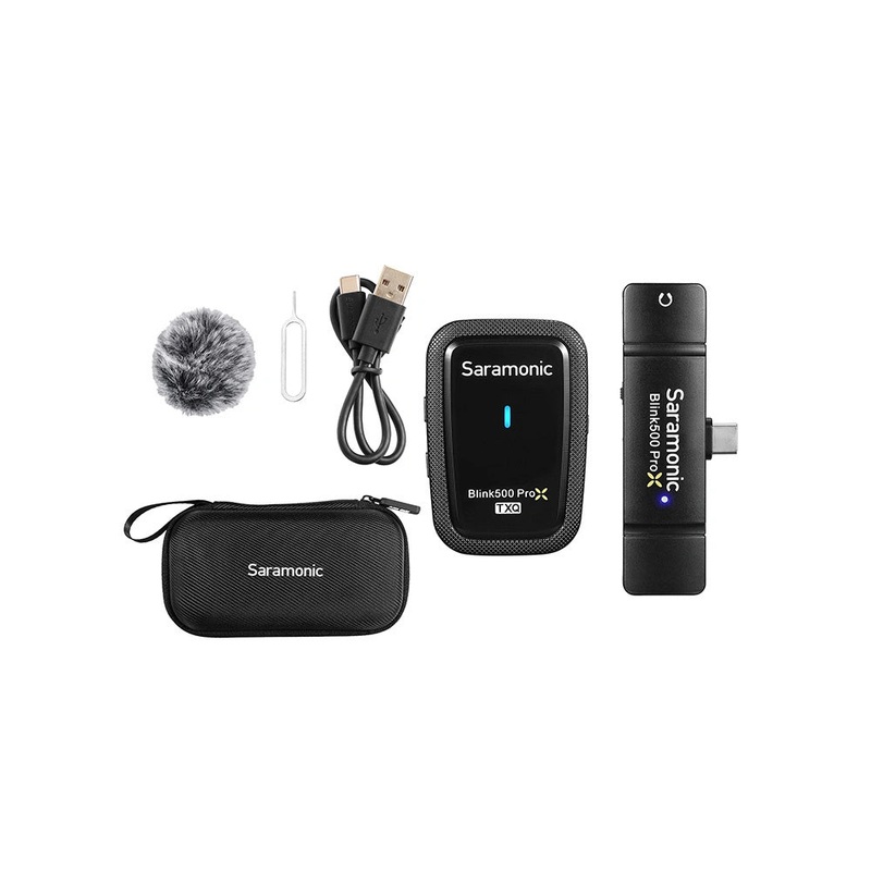 Saramonic Blink 500 ProX Q5 2.4GHz Dual-Channel Wireless Microphone