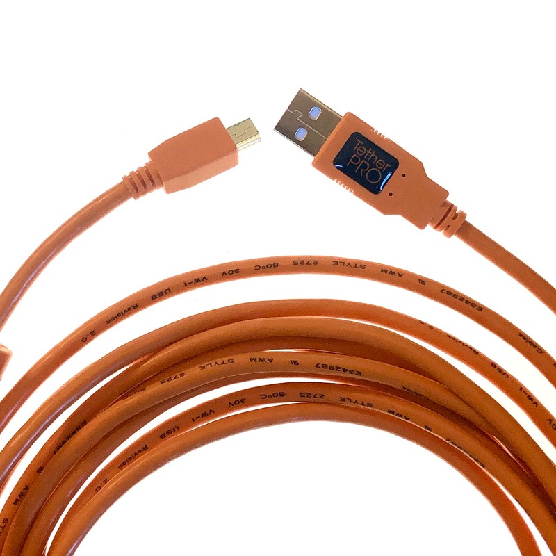 Tethertools Mini USB 2.0 Cable (15/4.6m)