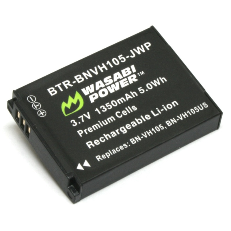 JVC BN-VH105 Battery by Wasabi Power