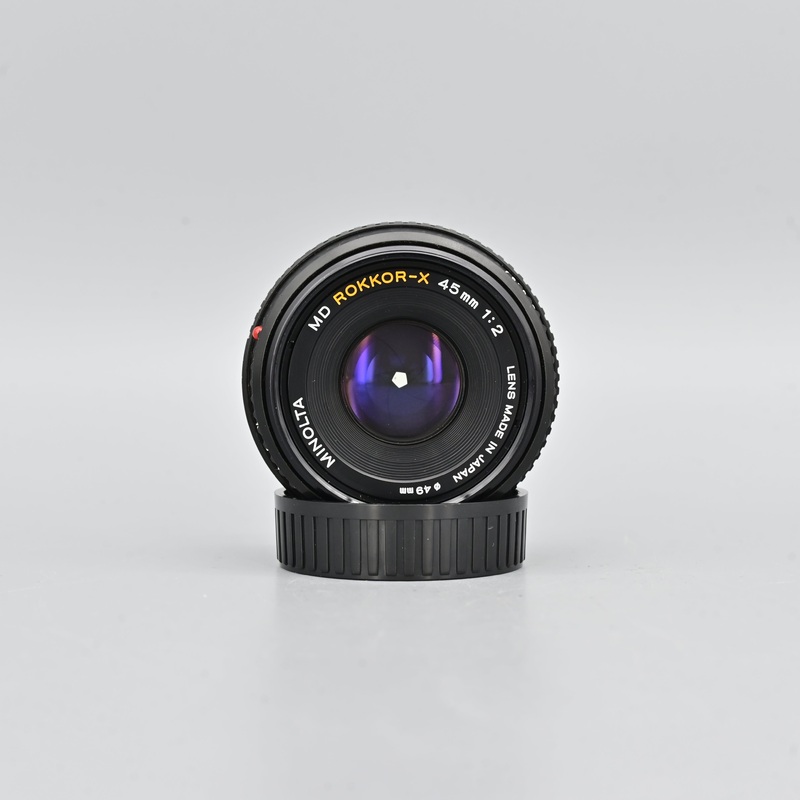 Minolta MD Rokkor-X 45mm F2 Lens