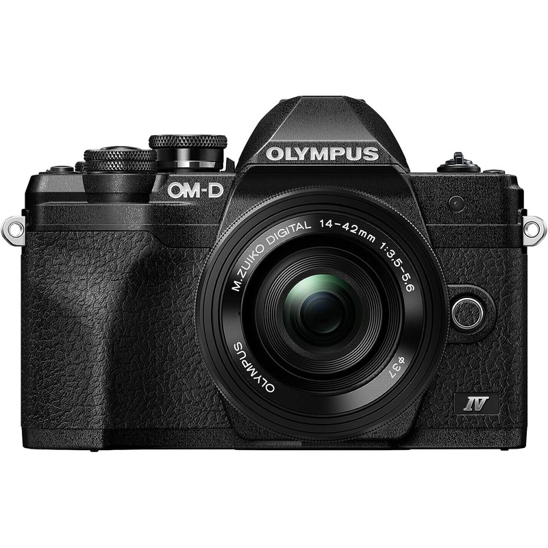 Olympus OM-D E-M10 Mark IV Kit (14-42mm f/3.5-5.6 EZ) Black