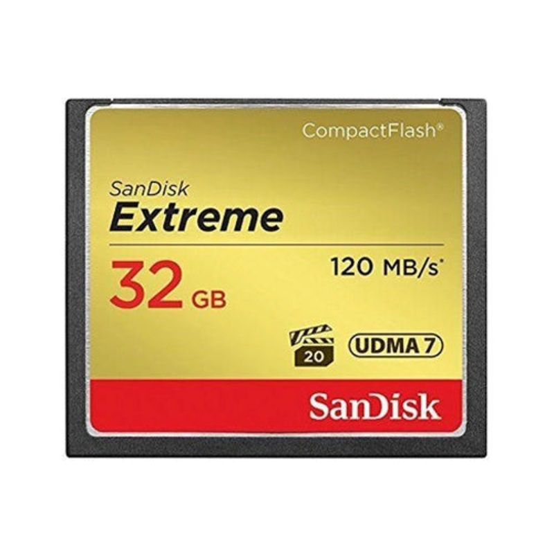 SanDisk 32GB Extreme Compact Flash Memory Card