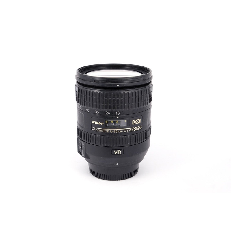 Used Nikon AF-S 16-85mm f/3.5-5.6G ED DX Lens