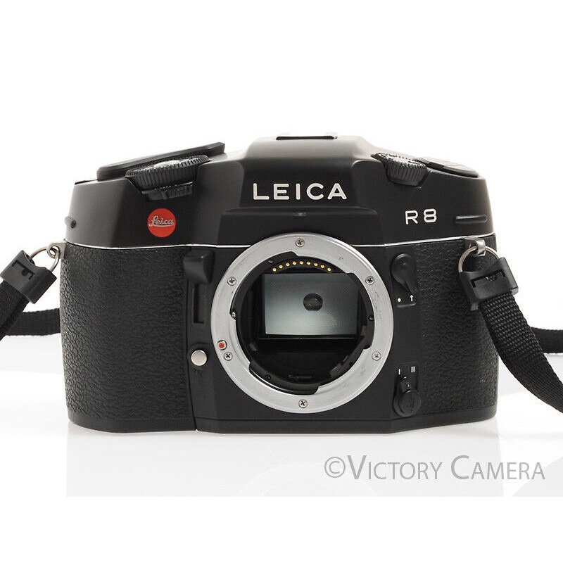 Leica R8 Black SLR Film Camera  [EXC]