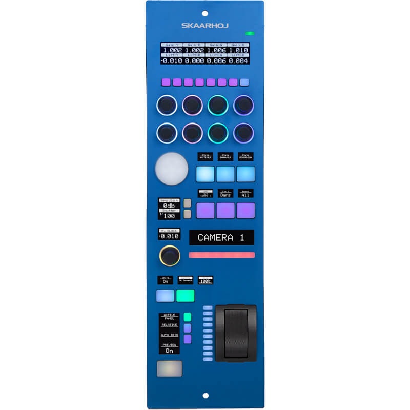 SKAARHOJ RCPv2 Remote Control Panel with Roller Wheel – RCP-ROLLER-V2 (BUILT TO ORDER)