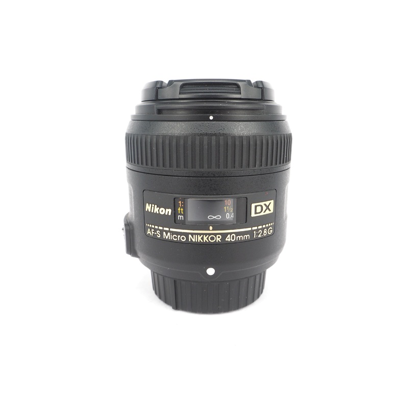 Used Nikon 40mm f/2.8G AF-S DX Micro Lens