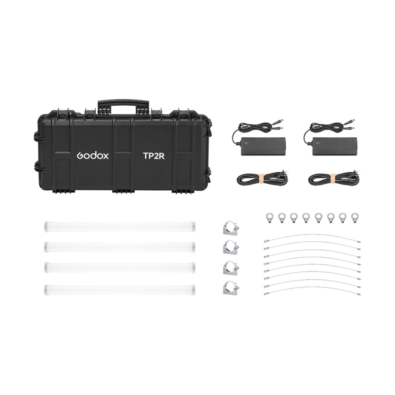 Godox TP2R KNOWLED Pixel RGB LED Tube Light (2′, 4-Light Kit)