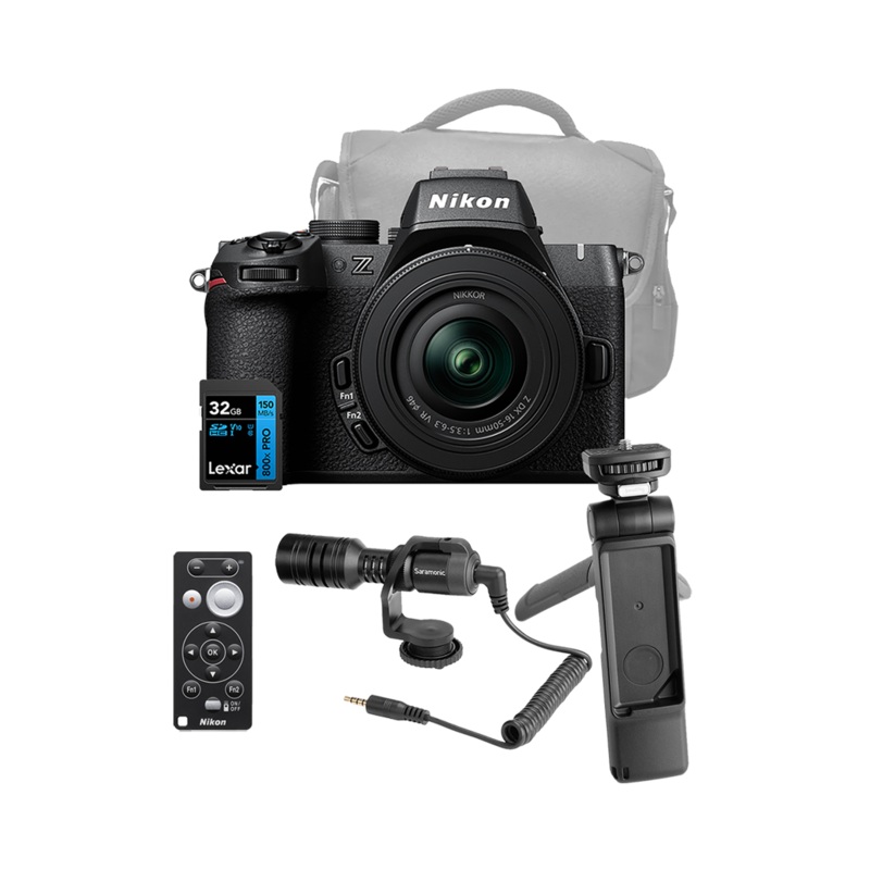 Nikon Z50 II Mirrorless Digital Camera with 16-50 Lens Creator Kit