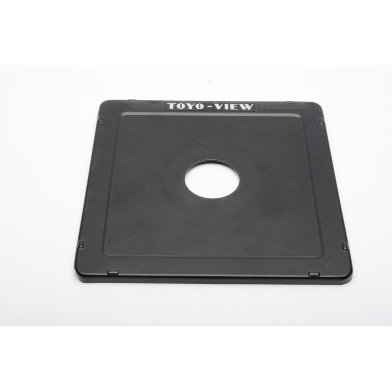 Toyo View 4×5″ Camera Lens Board 158mm Square 35.5mm Hole Copal 0