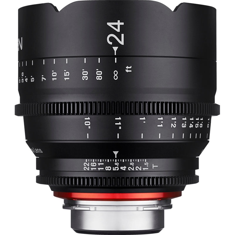 XEEN CINE 24mm T1.5 4K Wide-angle Full Frame Cine Lens Canon EF Mount