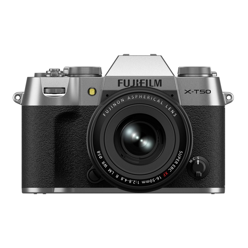 Cmara Fujifilm X-T50 Mirrorless con Lente XF 16-50mm f/2.8-4.8 Plata