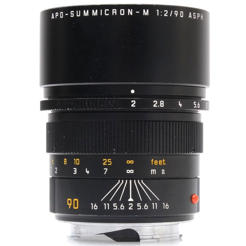 Leica 90mm f2 Apo Summicron-M Asph, Black 3894219