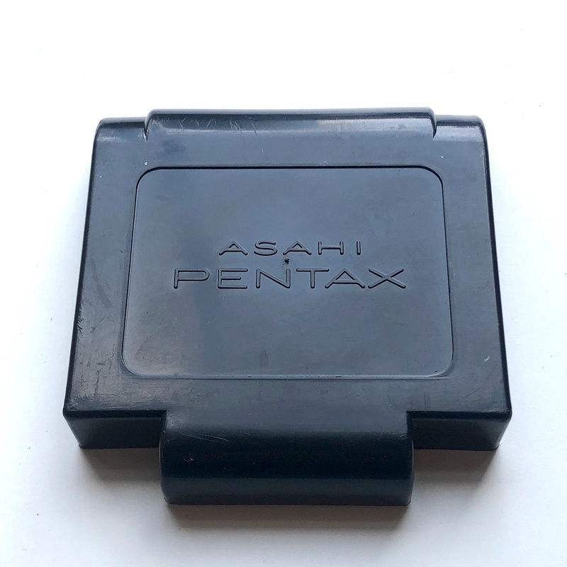 Pentax 6×7 camera finder cap