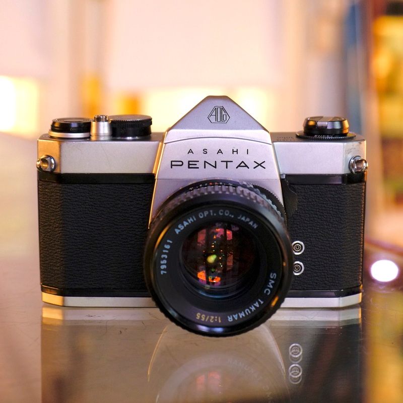 Pentax Spotmatic SP1000 with SMC 55mm f2