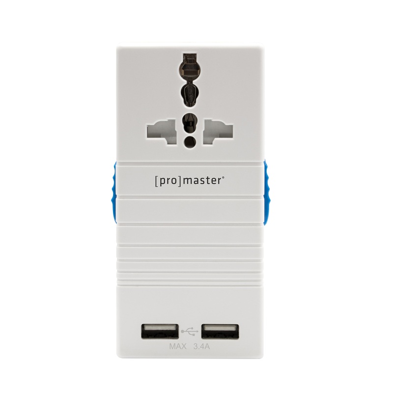 PRO Advanced Travel Adapter – AC & USB (9190)