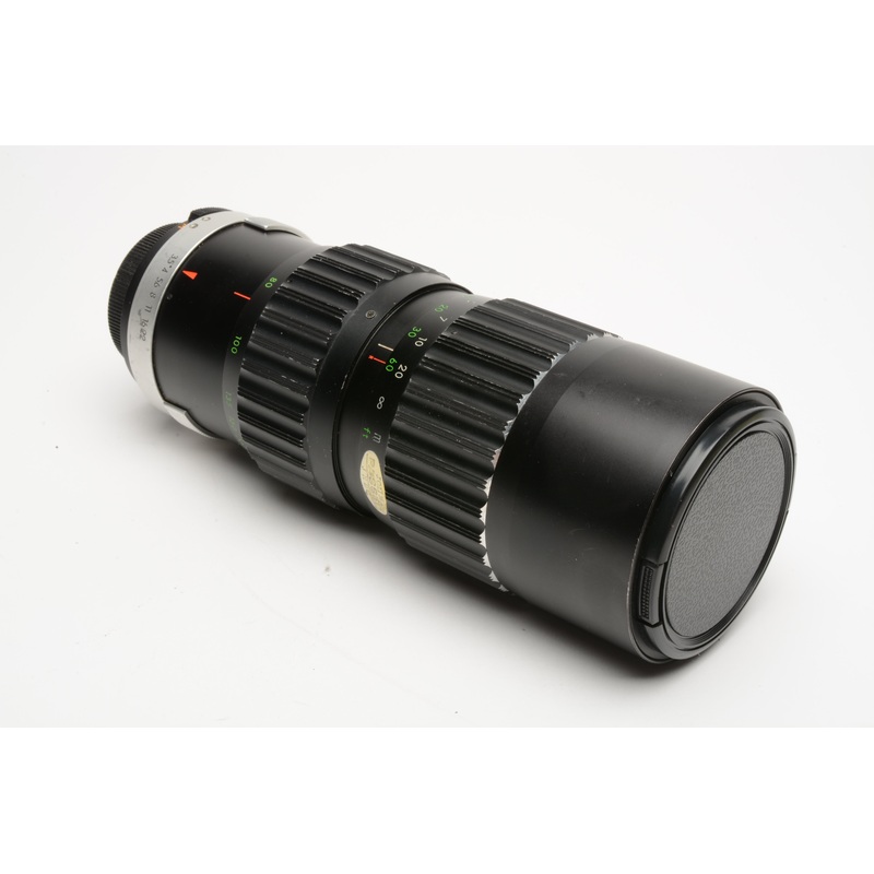 Soligor 80-200mm f3.5 2-Touch Telephoto zoom lens, clean, M42 Mount