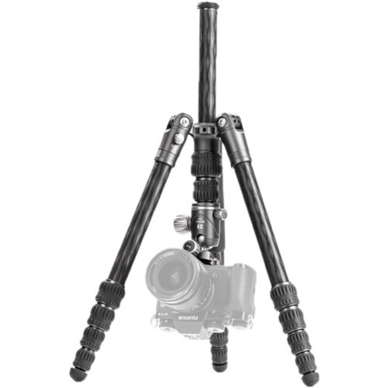 Benro Bat Carbon Fiber One Series Travel Tripod/Monopod With VX20 Ballhead, 5-Leg Sections