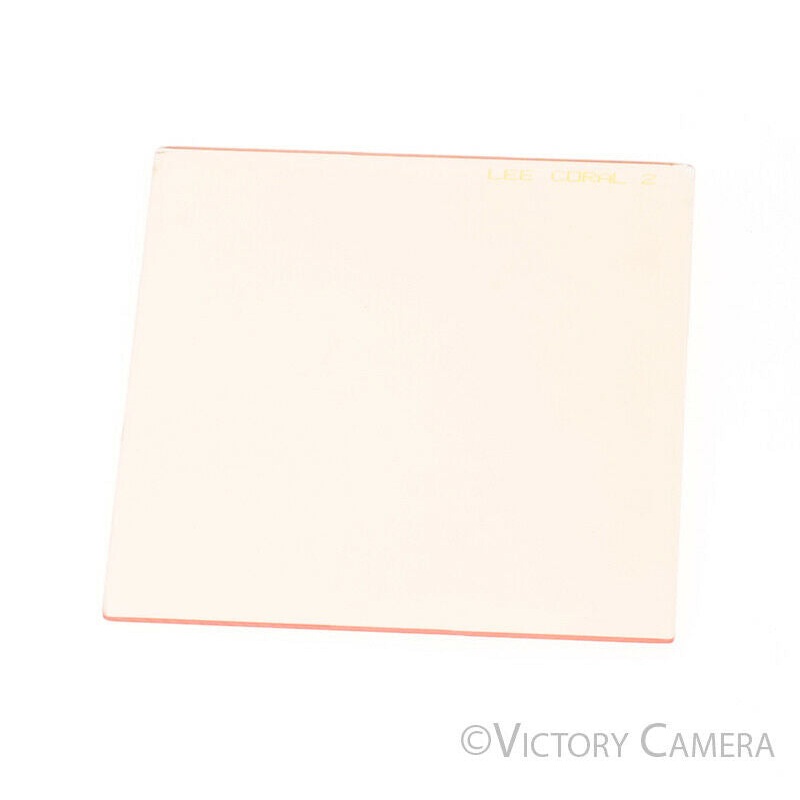 Lee 100mm x 100mm Square Coral 2 Polycarbonate Filter [BAR]