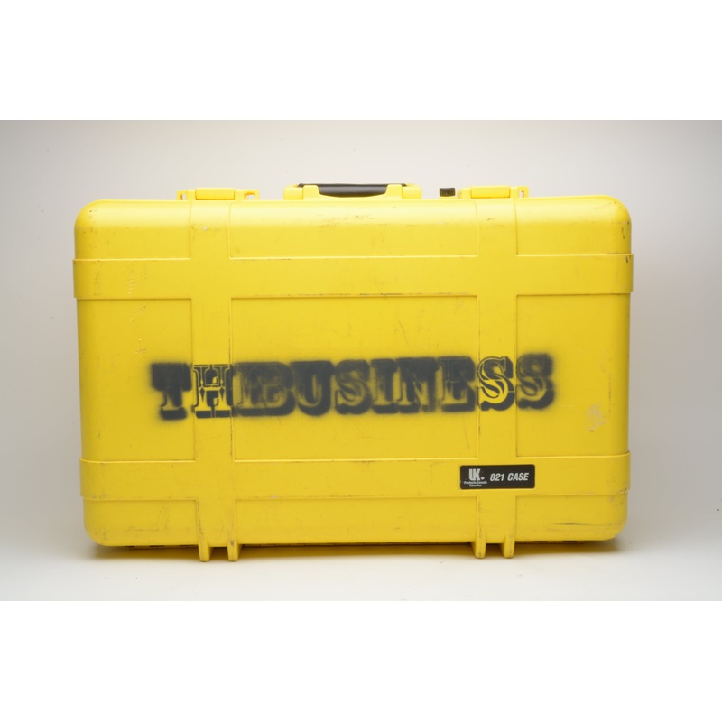 Tundra SK-821 yellow case, no foam or inserts, good condition