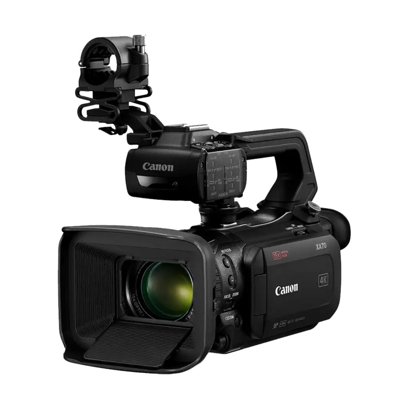 USED Canon XA70 UHD 4K30 Camcorder with Dual-Pixel Autofocus – Rating 7/10 (S46644)