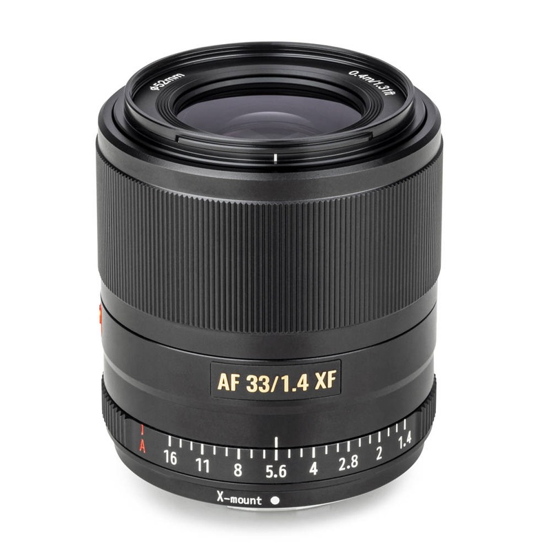 Viltrox 33mm F1.4 Fuji XF Lens – Black