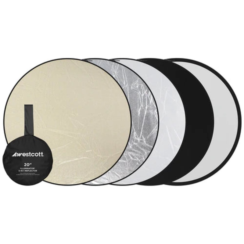 Westcott Illuminator QuickGrip 5-in-1 Reflector (40″)