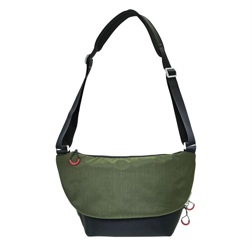 Dorr Urban Large Green/Black Shoulder Photo Bag