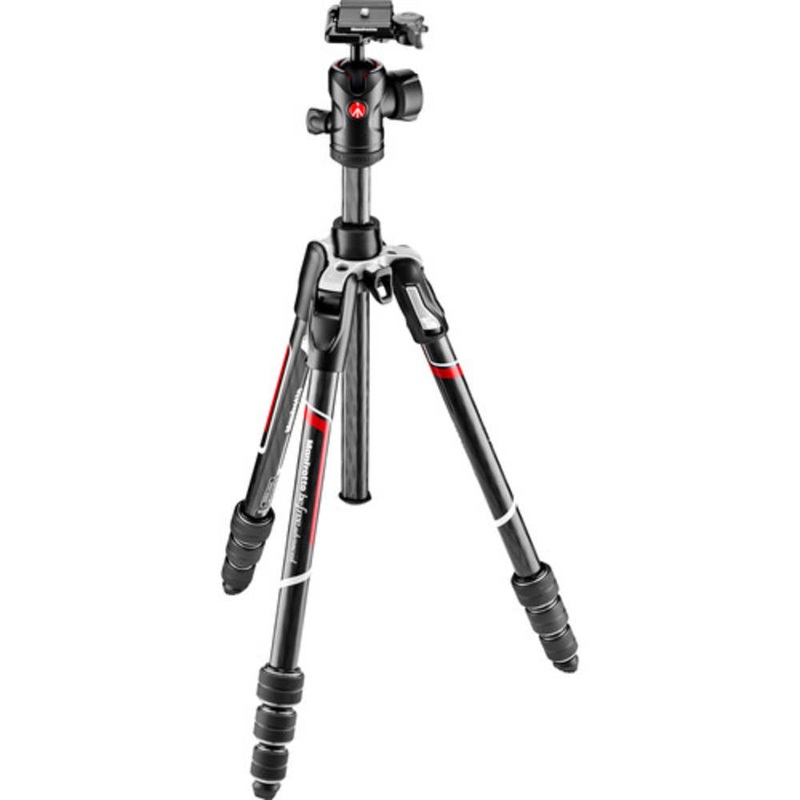 Manfrotto Befree Advanced Carbon Fibre Travel Tripod with Ball Head – Black
