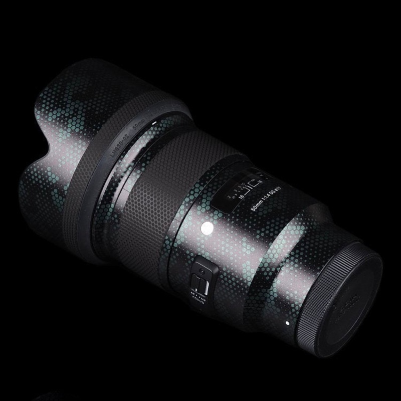 SIGMA 50mm F1.4 DG HSM ART (Canon Mount) Lens Skin Brushed Black